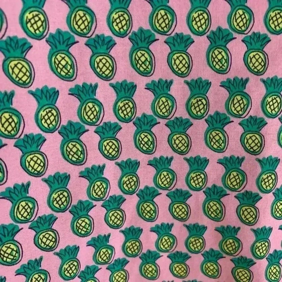 Talbot’s Sleeveless Pineapple Print Top - Picture 4 of 5